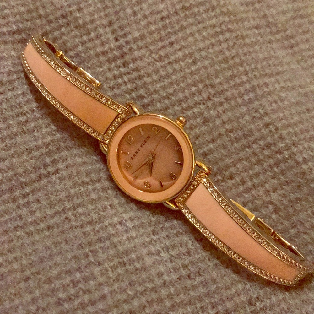 Anne Klein Bangle Watch Pink